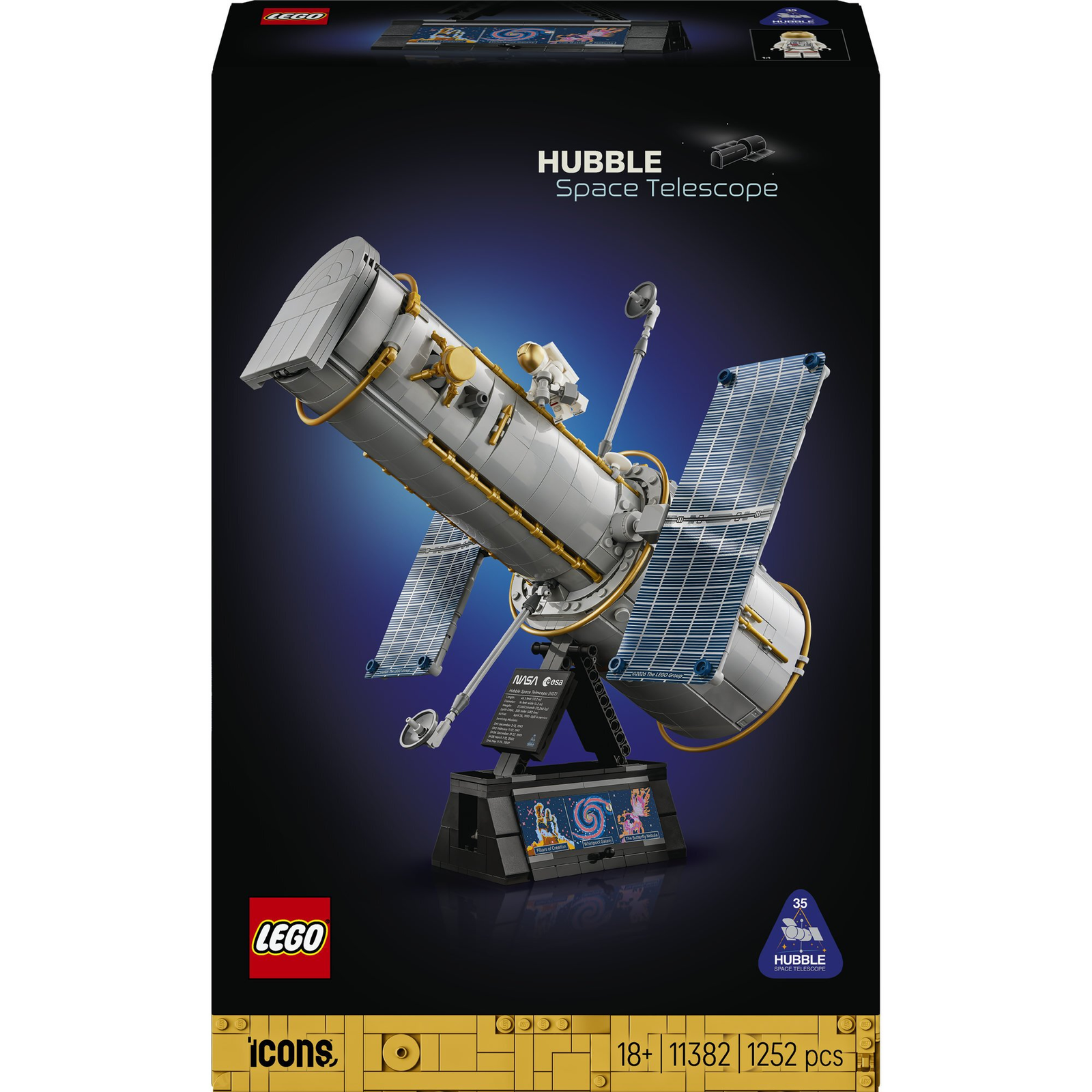 LEGO Ikony 11382 Vesmírny teleskop Hubble
