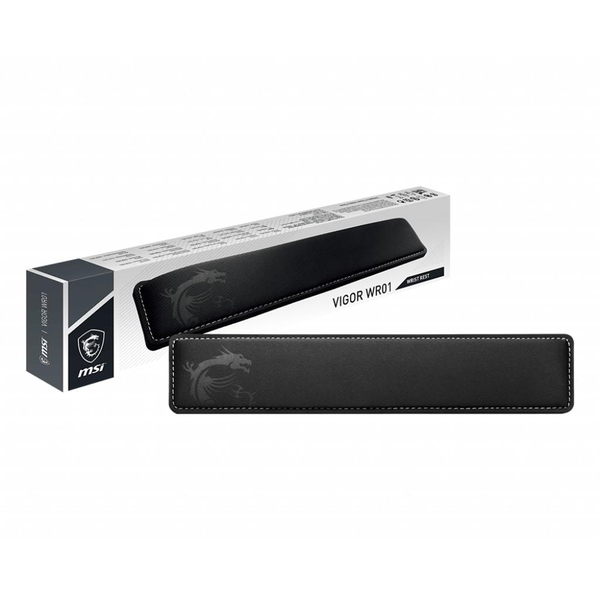 MSI Vigor-WR01 polssteun Traagschuim, Rubber Zwart