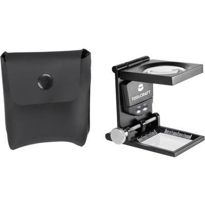 Tkalcovský lupa Toolcraft 1511639 s LED diodou 6x