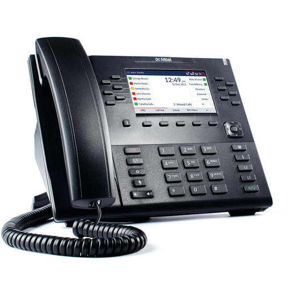 Mitel 6869 SiP Telefon - Fekete