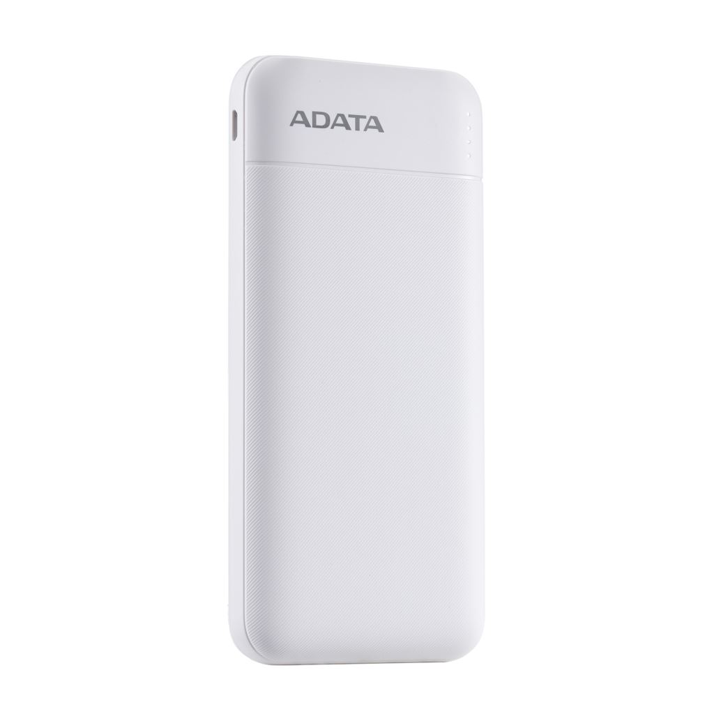 ADATA C100 Power Bank 10000mAh fehér (PC100-14WH) (PC100-14WH)