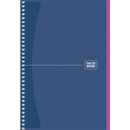 Shkolyaryk Notebook 80 lapos A5 kockás spirálfüzet - Vegyes (A5-SC-080-948K)