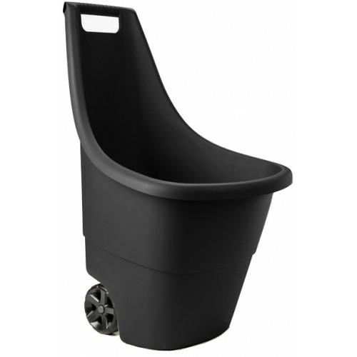 Keter Easy Go Breeze Műanyag Kerti Talicska - 50 L, Fekete