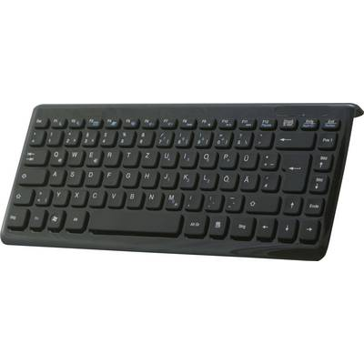 Számítógép billentyűzet, fekete, Perixx PERIBOARD-407 (Periboard-407)