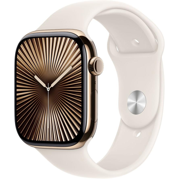 Apple Watch Series 10 46 мм Златен Титан Cellular GPS