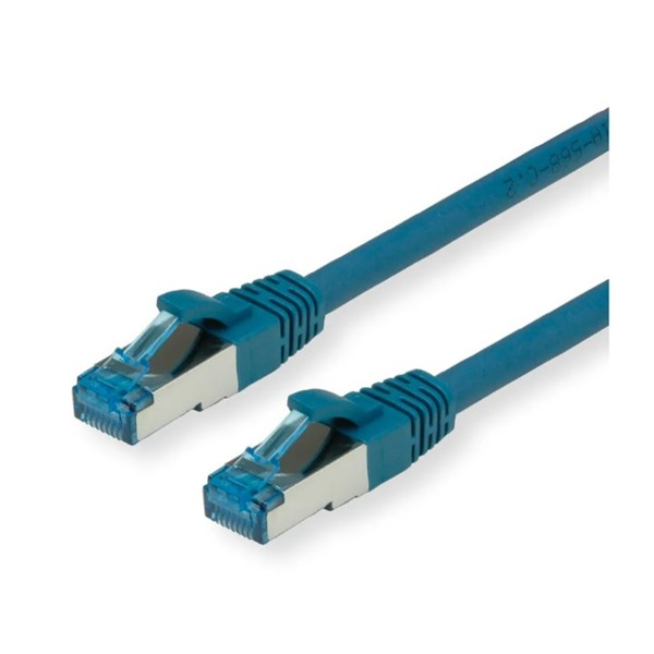 Patchcord Value S/FTP 6a RJ45 / RJ45 1,5 m modrý