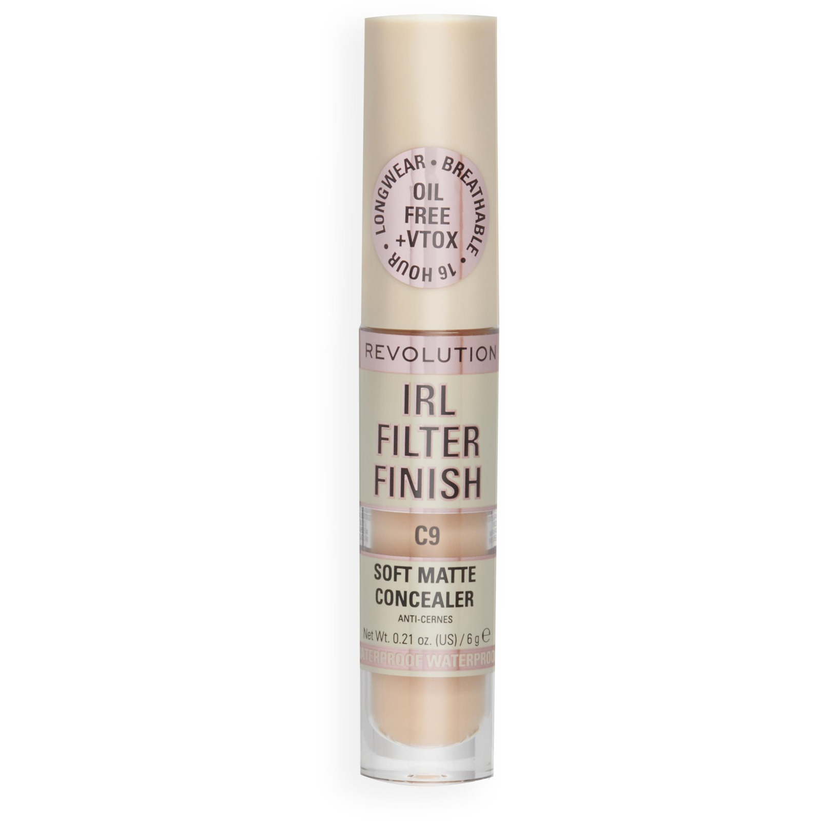 REVOLUTION IRL Filter Finish Concealer C9 6 g (5057566680134)
