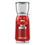 Smeg 50's Style Elektromos Kávéörlő Kávédaráló 350g 150 Watt - Piros