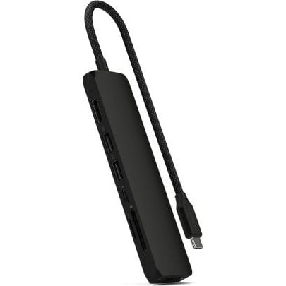 Satechi ST-P7SK hálózati csatlakozó USB C-típus 10000 Mbit/s Fekete (STH160)