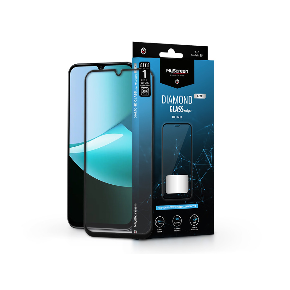 MyScreen Diamond Glass Lite Edge 2.5D Full Glue - Xiaomi Redmi 15C/15C 5G üvegfólia (MS268905)