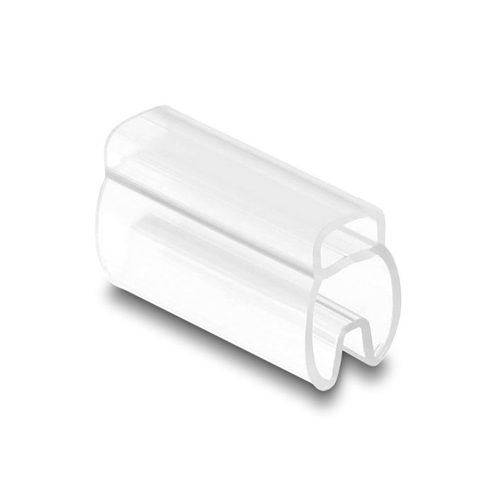 Delock Kábel jelölő 4 mm - 7 mm átmérőjű kábelhez 50 db. Áttetsző (80951) (80951)