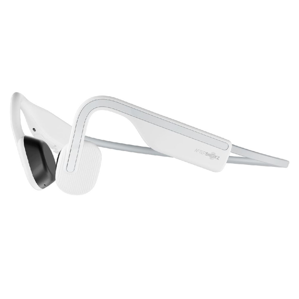 SHOKZ OpenMove Auriculares Inalámbrico gancho de oreja, Banda para cuello Llamadas/Música USB Tipo C Bluetooth Blanco