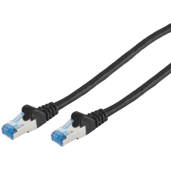 Patchkabel CAT6a RJ45 S/FTP 2m Black (75712-S)