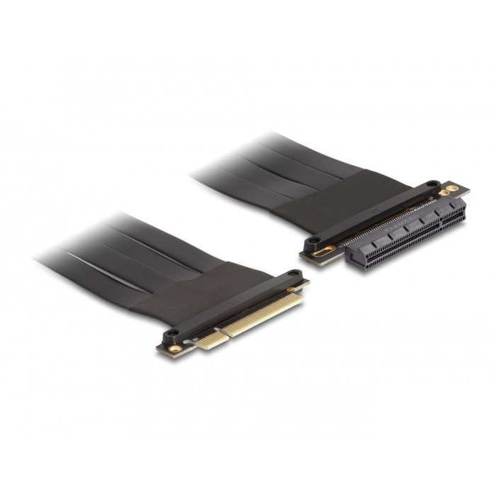 Delock PCI Expressz riser kártya x8 apa - x8 szlot kábellel 60 cm hosszú (88030) (88030)