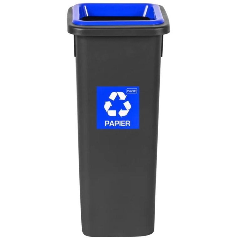 Igotrend, 714003 válogatott hulladékgyűjtő 20 L, FIT BIN - fekete/kék (5907749937145)