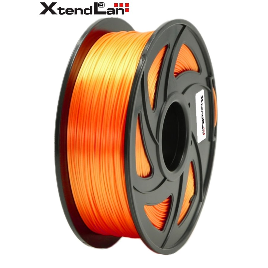 XtendLAN 3DF-PLA1.75-SOR Filament PLA 1.75mm 1kg - Fényes narancssárga (3DF-PLA1.75-SOR 1KG)