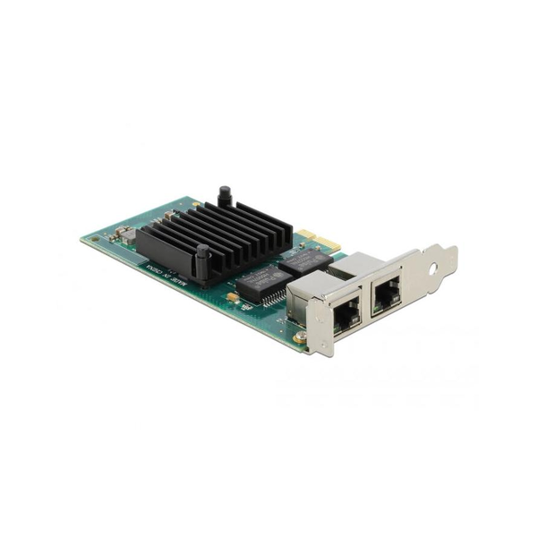 DELOCK PCI Expr Card 2xRJ45 Gigabit LAN i350