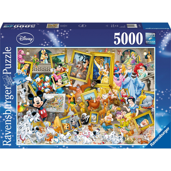 PUZZLE 5000 POSTAVY DISNEY, RAVENSBURGER