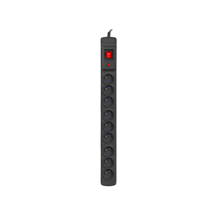 Armac Multi M9 9 aljzatos túlfeszültség védő - elosztó - Fekete (1,5m) (M9/15/CZ)