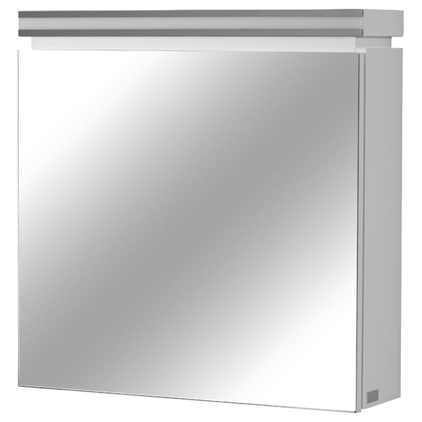 Cersanit Szafka górna z lustrem Olivia 56cm biały połysk (S543-011)