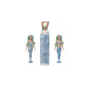 Mattel Barbie Color Reveal meglepetés sellő baba