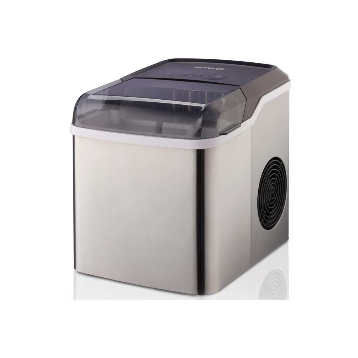 Gorenje IMD1200SB Prenosný výrobník ľadu 12 kg/24h Nerezová oceľ