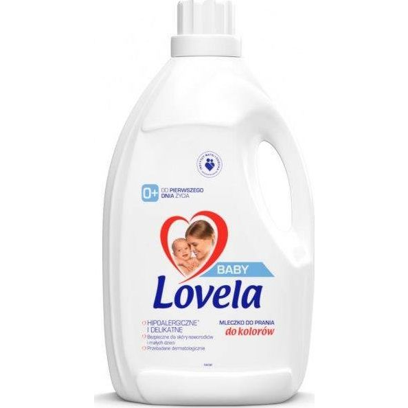Lovela LOVELA_Baby hipoalergiczne mleczko do prania ubranek niemowlęcych i dziecięcych do kolorów 1,45l