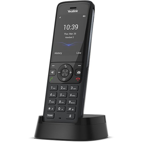Yealink W78H DECT telefón ID volajúceho Čierna