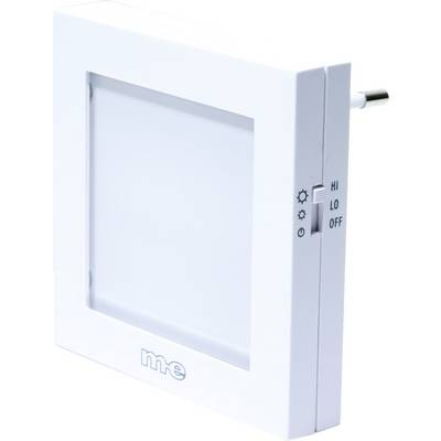 m-e modern-electronics Éjszakai fény Szögletes LED Fehér (4250109110445)