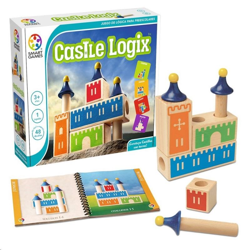 Castle Logix készségfejlesztő építőjáték (SG 010, SG 030) (SG 010, SG 030)