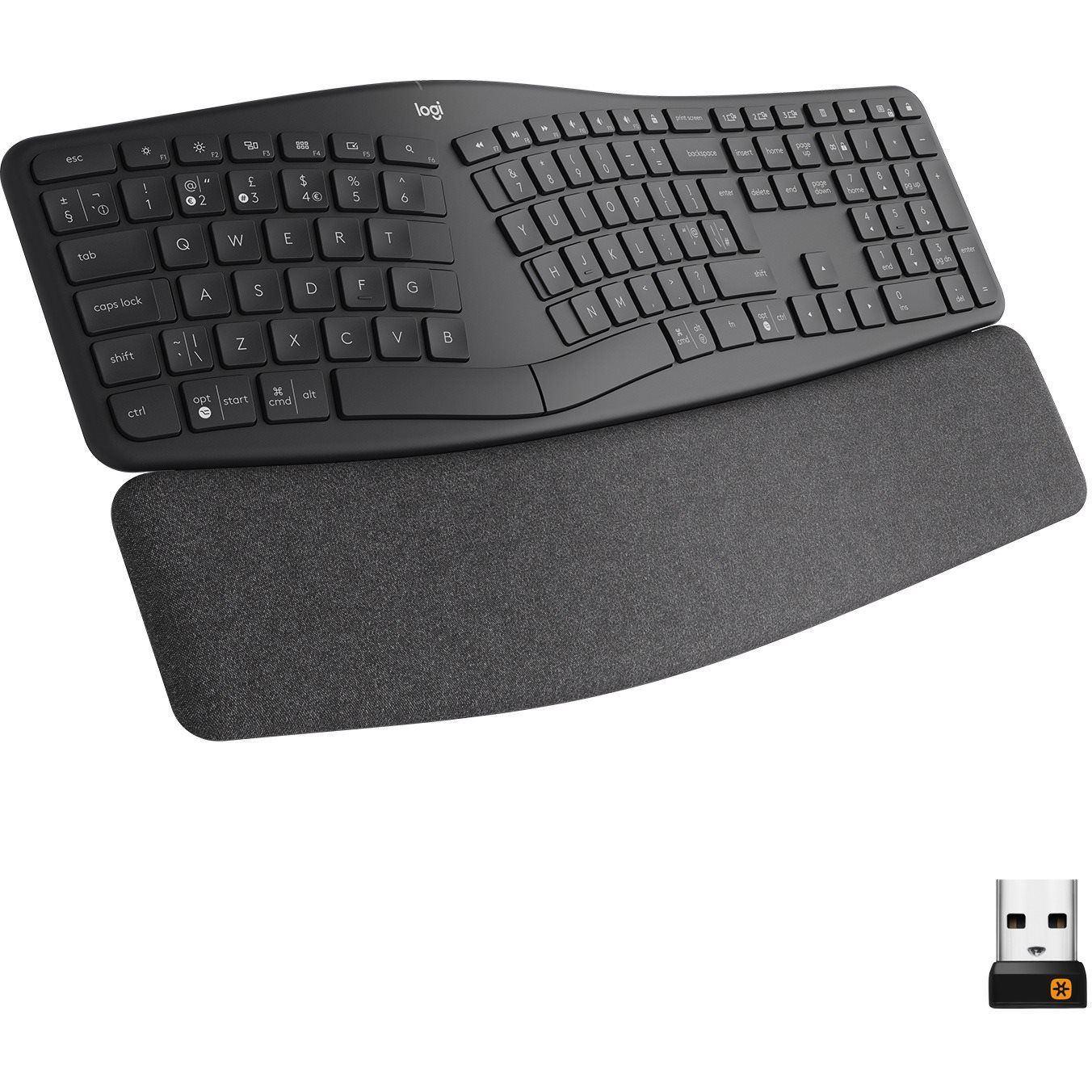 Клавиатура Logitech Ergo K860 — 920-010108_HU, унгарска подредба