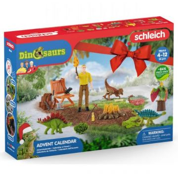 Игрален комплект Schleich, Адвент календар, Динозаври 2022 г