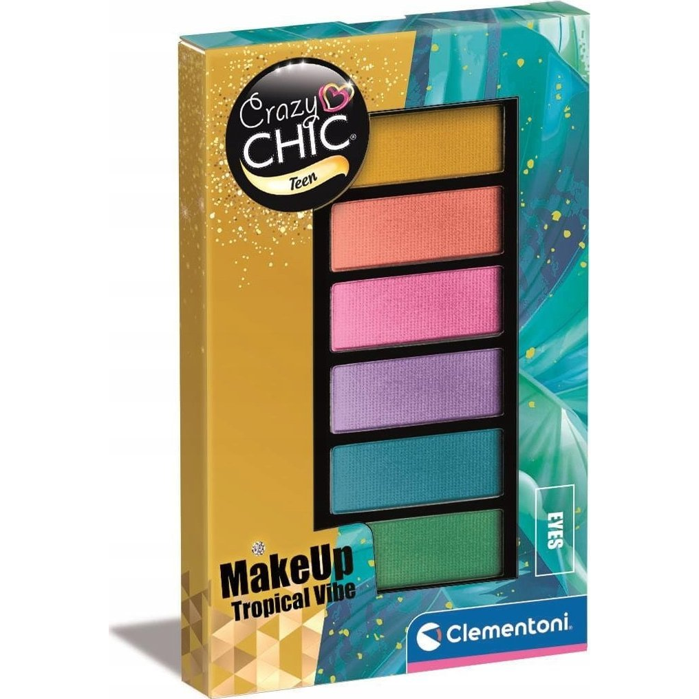 Clementoni Crazy Chic Tini Szemhéjfesték Paletta - Tropical Vibe (18837 CLM)