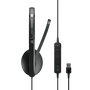 EPOS | SENNHEISER ADAPT 160 ANC USB Слушалки Жичен Лента за глава Офис/Център за обаждания USB Тип-A Черен
