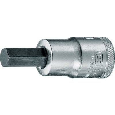 Cheie tubulara cu bit 1/2", pentru surub cu locas hexagonal 10 mm, Gedore