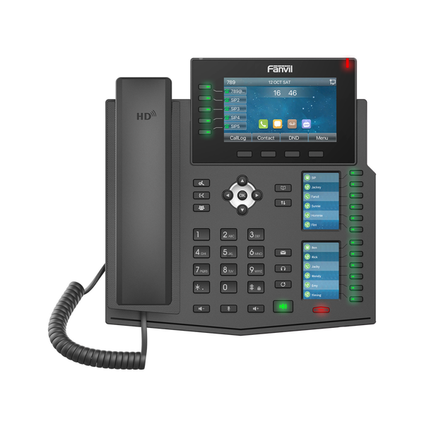 Fanvil X6U-V2 IP telefon fekete