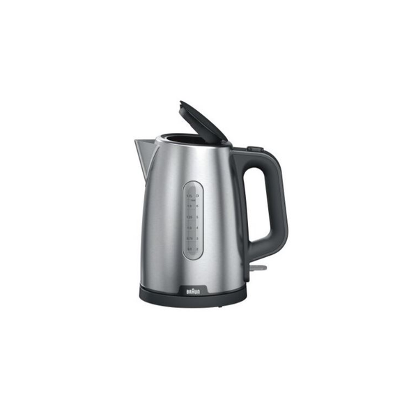 Braun WK 1500 elkedel 1,7 L 2200 W Sort, Rustfrit stål