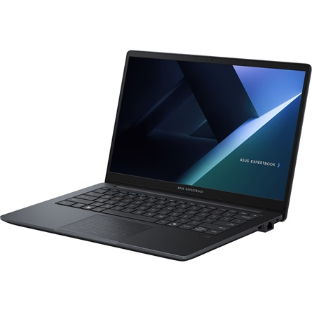 ASUS ExpertBook B1 B1403CVA-S69177 Intel Core 5 120U Laptop 35,6 cm (14") Full HD 16 GB DDR5-SDRAM 512 GB SSD Wi-Fi 6E (802.11ax) Maďarský Čierna, Šedá