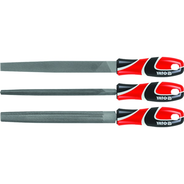 YATO Lakatos reszelő készlet, 250 mm, 3 db