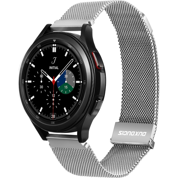 Dux Ducis Milanese Mágneses Óraszíj 20mm Rozsdamentes Acél Ezüst