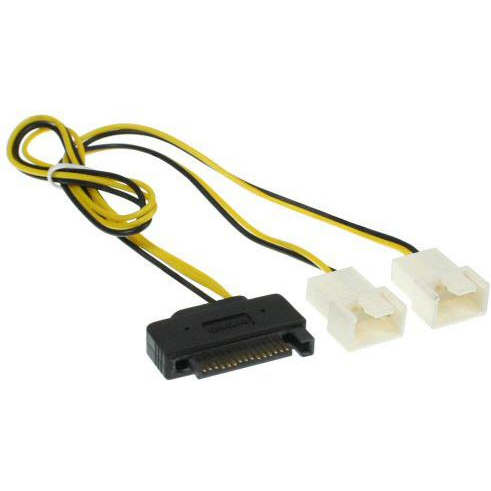 InLine 29683F cavo SATA 0,3 m Multicolore