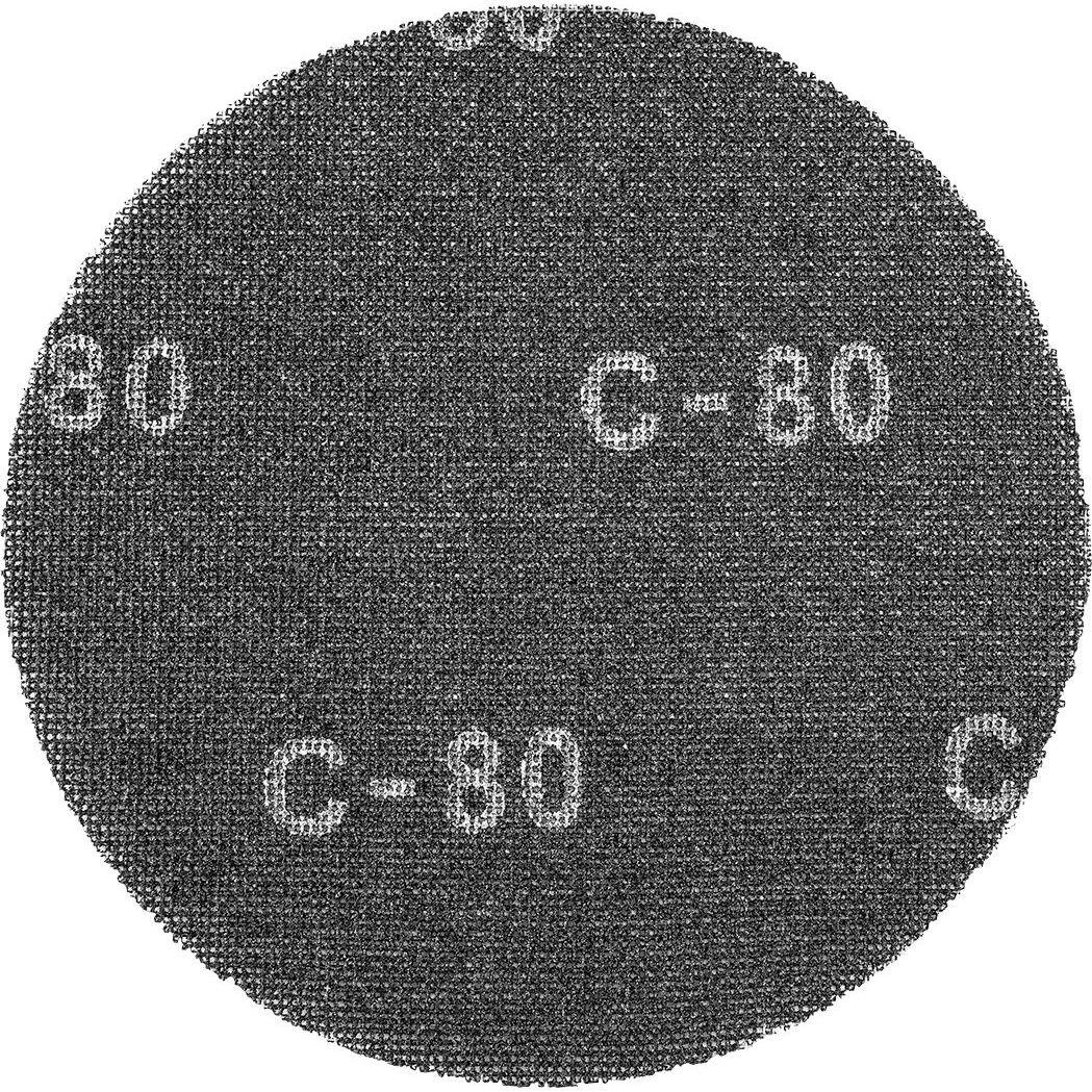 Graphite Tépőzáras Csiszolórács, 225 mm, K80, 59G260 Csiszológéphez, 10 db (55H744)