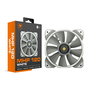 COUGAR Gaming 3MMHP12W1.0001 Компютърна охладителна система Кутия на компютър Въздушен охладител 12 см Бяла 1 броя