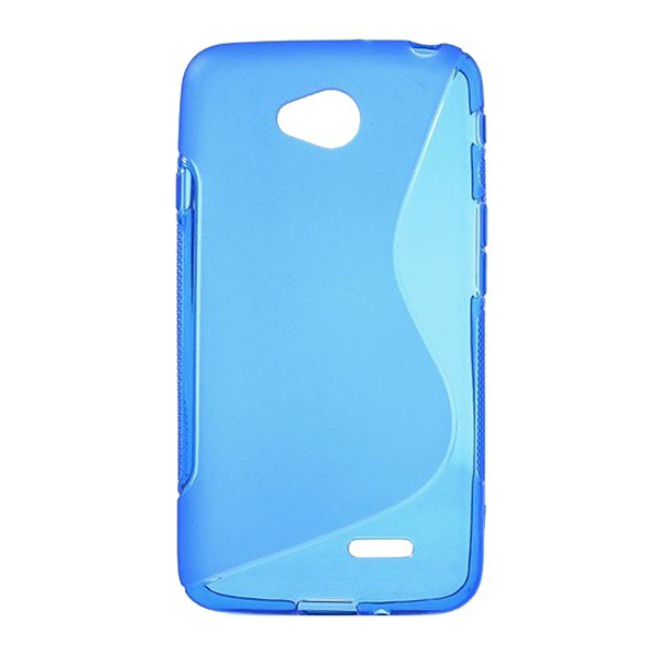 Szilikon telefonvédő (S-line) KÉK [LG L65 (D280)] (5996457464043)