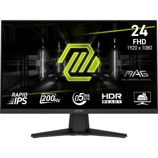 MSI MAG 244F computerskærm 59,9 cm (23.6") 1920 x 1080 pixel Fuld HD LCD Sort