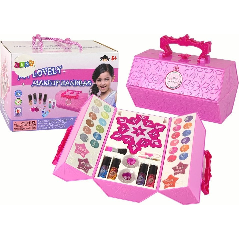 Sminktáska Szett - Szemhéjpúderrel, Rószaszín (15578)