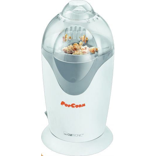 Palomitero, Máquina De Palomitas De Maíz, Listas En 2 Minutos, Circulación Aire Caliente Blanco 1200w Clatronic Pm 3635