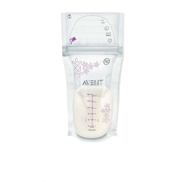 Philips Avent sáčky na uchovávání mateřského mléka 180 ml 25 ks SCF603/25