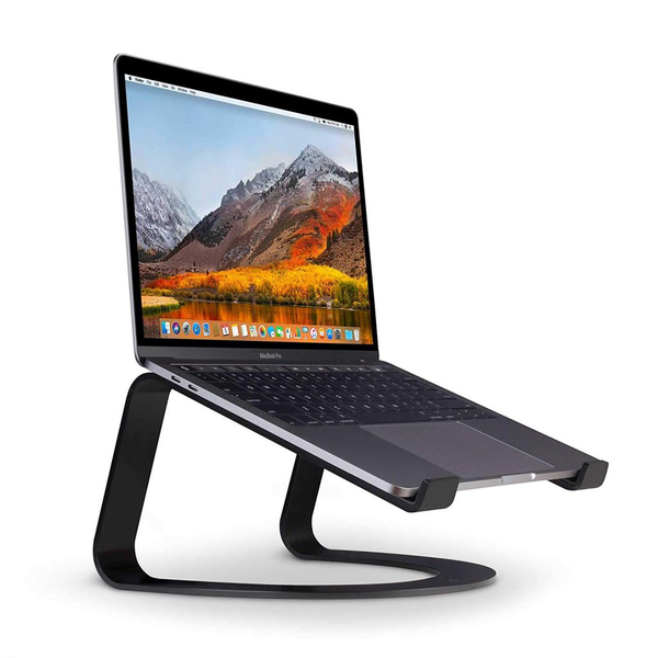 TwelveSouth Curve MacBook állvány fekete (12-1708)