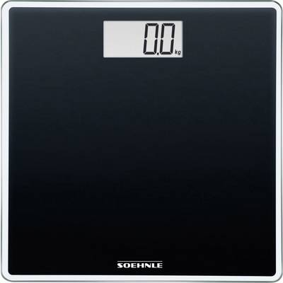 Digitális személymérleg 180 kg, fekete, Soehnle